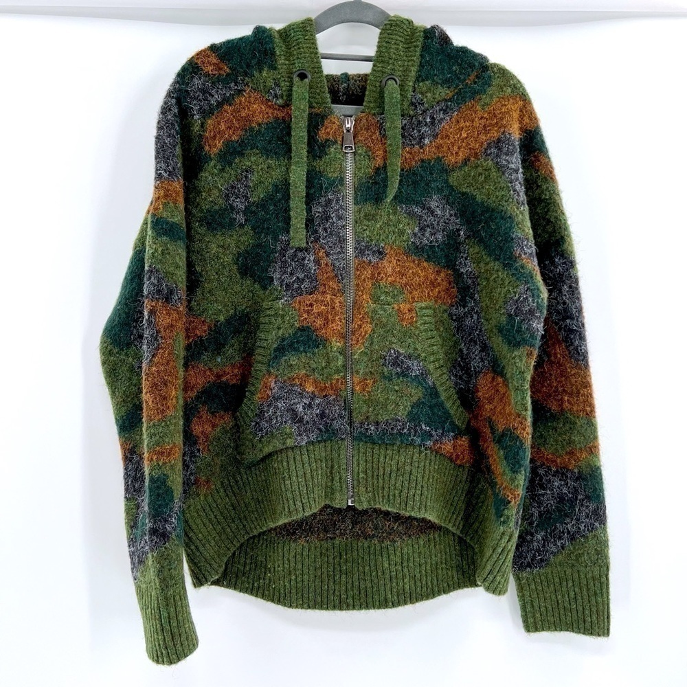 RD Style Camo Zip Up Hoodie Pullover size XS - Picture 5 of 15